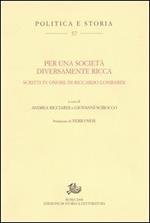 Per una società diversamente ricca. Scritti in onore di Riccardo Lombardi