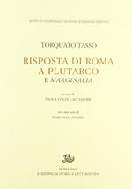 La risposta di Roma a Plutarco e Marginalia