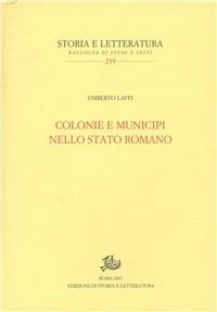 Colonie e municipi nello Stato romano - Umberto Laffi - copertina