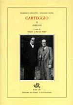 Carteggio. Vol. 2: 1928-1939
