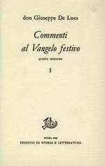 Commenti al Vangelo festivo