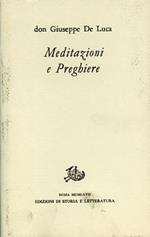 Meditazioni e preghiere