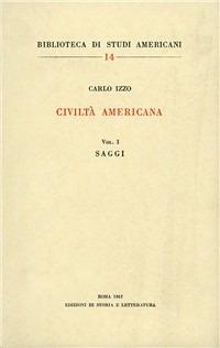 Civiltà americana - Carlo Izzo - copertina
