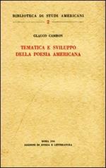 Tematica e sviluppo della poesia americana