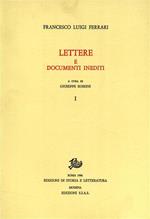 Lettere e documenti inediti