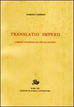 Translatio imperii. L'impero universale da Ciro ad Augusto