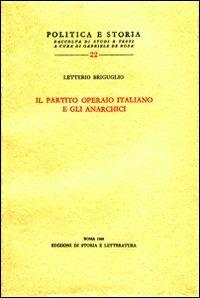 Il partito Operaio Italiano e gli anarchici - Letterio Briguglio - copertina