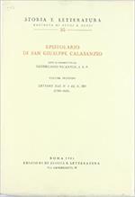 Epistolario. Vol. 2: Lettere dal n. 1 al n. 500 (1588-1625),