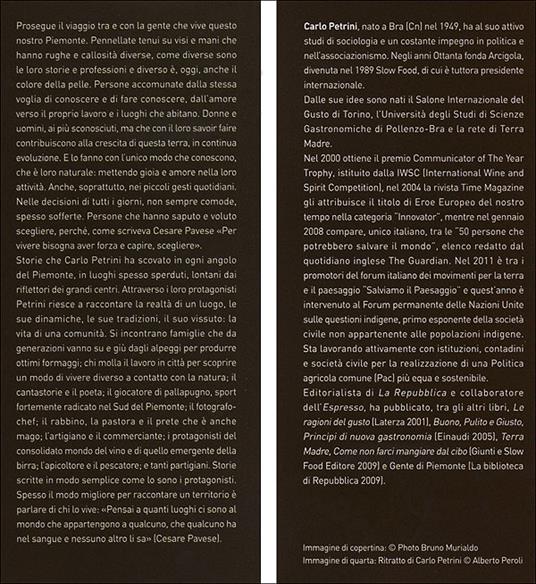 Storie di Piemonte - Carlo Petrini - 2