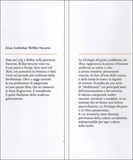Fisiologia del gusto o meditazioni di gastronomia trascendente - Jean-Anthelme Brillat Savarin - 2