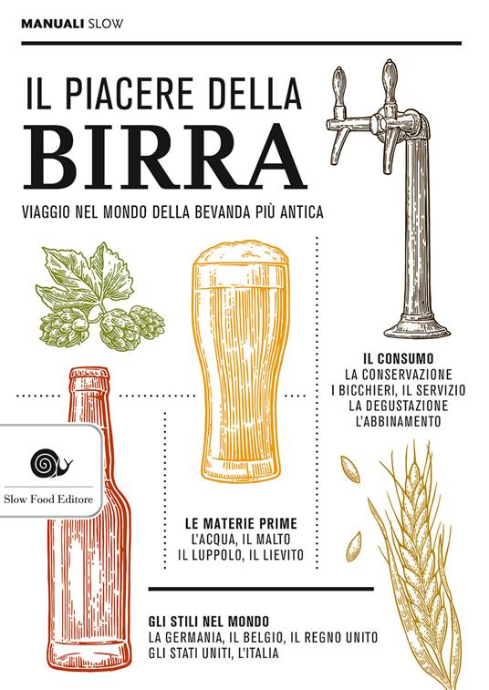 Il piacere della birra. Viaggio nel mondo della bevanda più antica - Luca Giaccone,Eugenio Signoroni - copertina