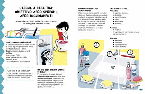 Proteggiamo l'acqua. Manuale del giovane ecologista - Water Family - 4