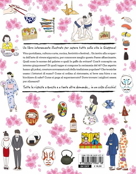 La vita giapponese illustrata. Per sapere tutto sull'arte di vivere del Sol Levante - Laure Kié,Haruna Kishi - 2