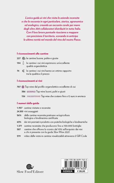 Slow wine 2023. Storie di vita, vigne, vini in Italia - 2