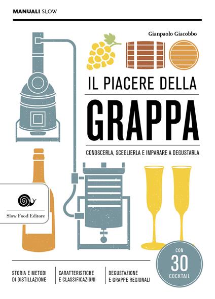 Il piacere della grappa. Conoscerla, sceglierla e imparare a degustarla - Gianpaolo Giacobbo - copertina