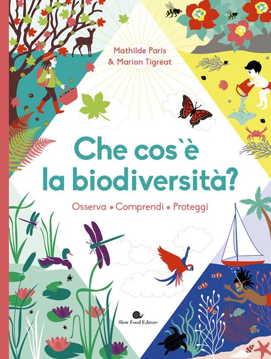 Che cos'è la biodiversità. Osserva, comprendi, proteggi. Ediz. a colori - Mathilde Paris - copertina