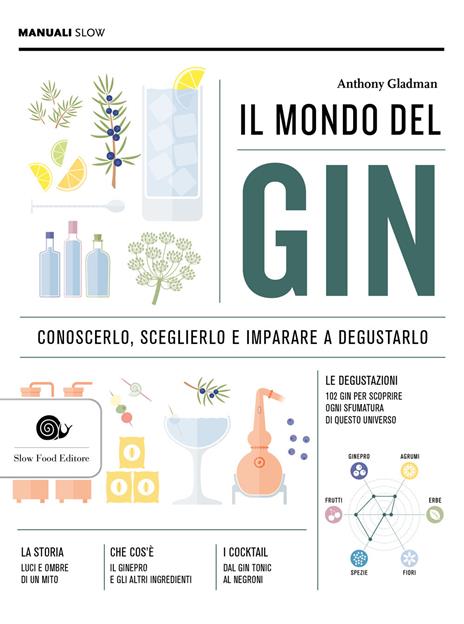 Il mondo del gin. Conoscerlo, sceglierlo e imparare a degustarlo - Anthony Gladman - copertina