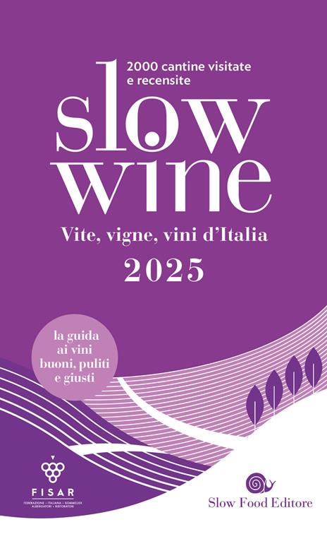 Slow wine 2025. Vite, vigne, vini d'Italia - copertina