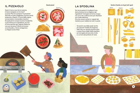 I mestieri del cibo. Cosa fare da grandi per essere felici. Ediz. a colori - Andrea Morelli,Elenia Beretta - 2