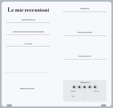 Taccuino del gastronomo. Le mie ricette, le mie recensioni - 4