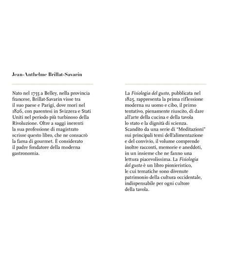 Fisiologia del gusto o meditazioni di gastronomia trascendente - Jean-Anthelme Brillat Savarin - 2