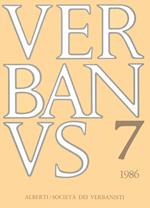 Verbanus. Rassegna per la cultura, l'arte, la storia del lago. Vol. 7