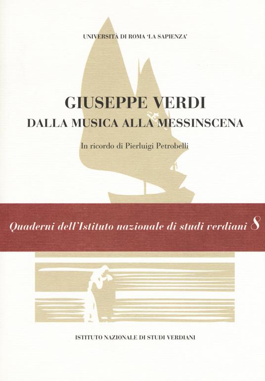Giuseppe Verdi. Dalla musica alla messinscena - copertina
