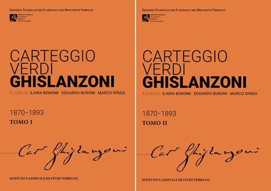 Carteggio Verdi-Ghislanzoni. Ediz. critica - copertina