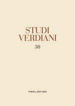 Studi verdiani. Vol. 30