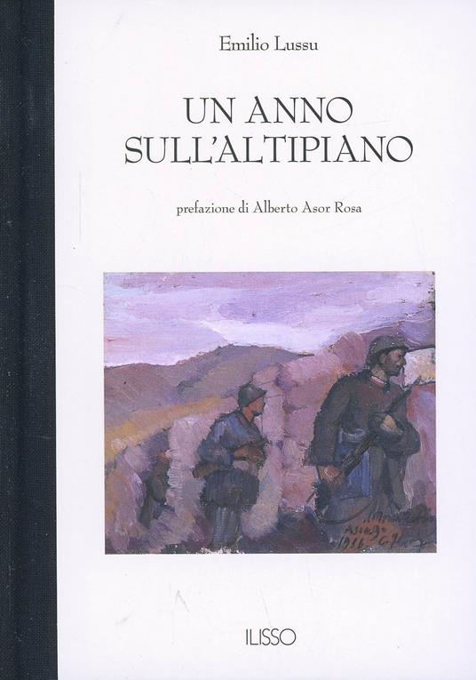 Un anno sull'altipiano - Emilio Lussu - copertina