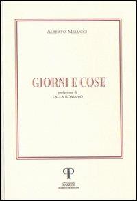 Giorni e cose - Alberto Melucci - copertina