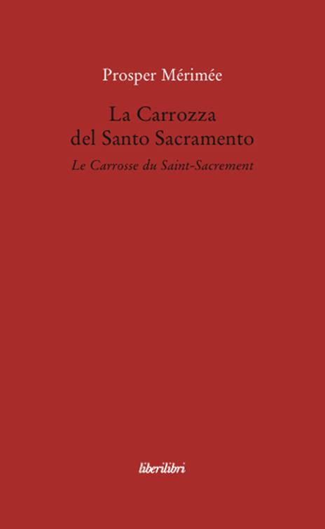 La Carrozza del Santo Sacramento - Prosper Mérimée - copertina