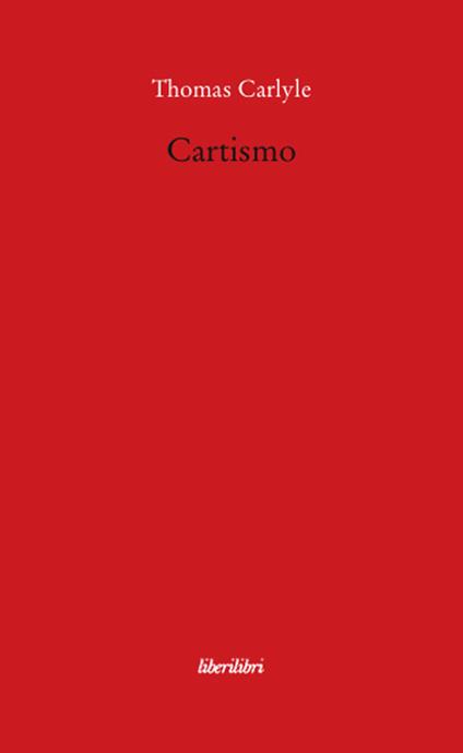 Cartismo - Thomas Carlyle - copertina