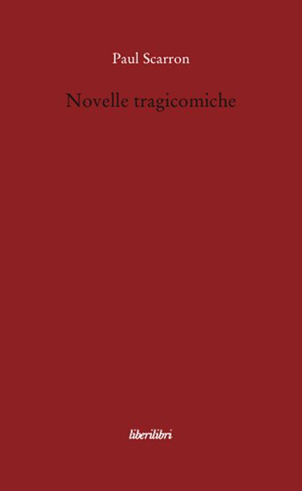 Novelle tragicomiche - Paul Scarron - copertina