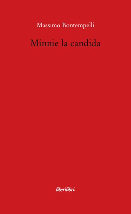 Minnie la candida - Massimo Bontempelli - copertina