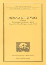 Messa a otto voci in canone. Concertata con strumenti e ripieni (Bologna, Civico museo bibliografico musicale, HH 34)