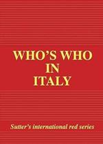 Who's who in Italy 2005 edition