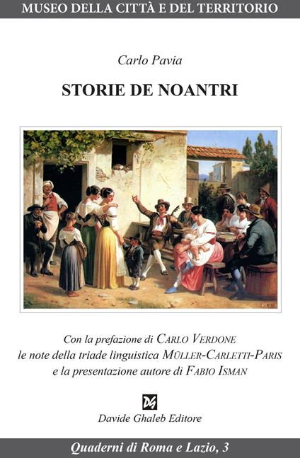 Storie de noantri. Ediz. critica - Carlo Pavia - copertina