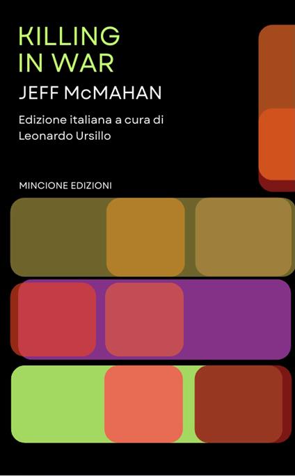 Killing in war - Jeff McMahan - copertina