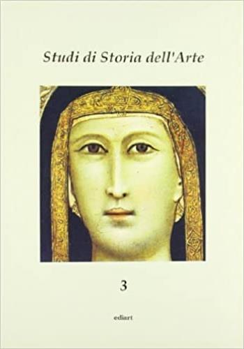 Studi di storia dell'arte. Vol. 3 - copertina