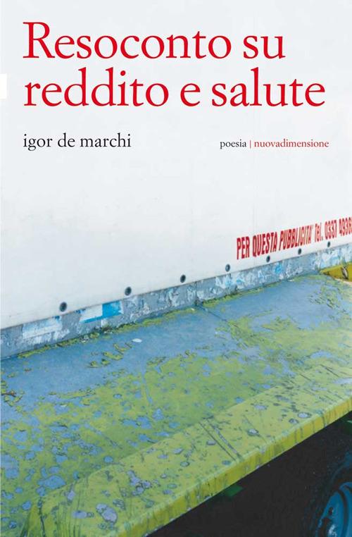 Resoconto su reddito e salute - Igor De Marchi - copertina