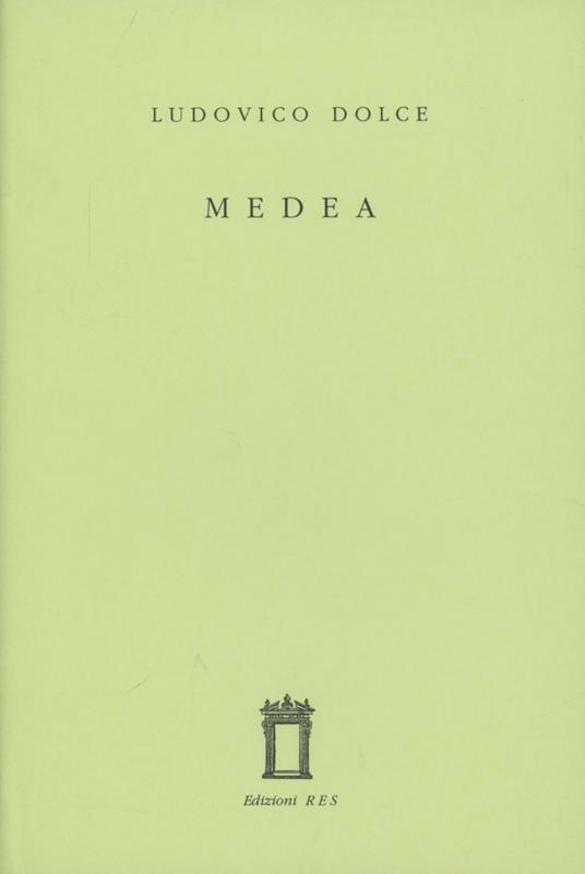 Medea - Lodovico Dolce - copertina
