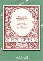 Dictionary of English and Italian philatelic terms-Dizionario di termini filatelici italiano-inglese