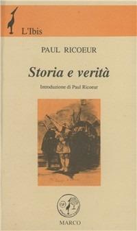 Storia e verità - Paul Ricoeur - copertina