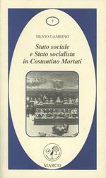 Stato sociale e Stato socialista in Costantino Mortati