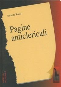 Pagine anticlericali - Ernesto Rossi - copertina