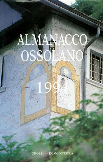 Almanacco storico ossolano 1994 - copertina