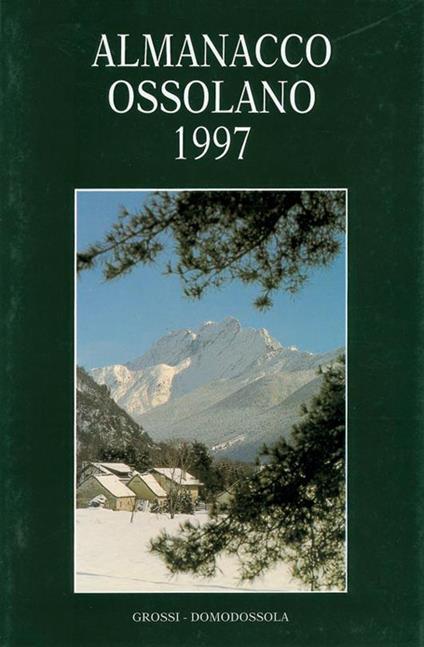Almanacco storico ossolano 1997 - copertina