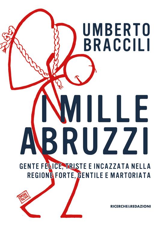 I mille Abruzzi. Gente felice, triste e incazzata, nella regione forte, gentile e martoriata - Umberto Braccili - copertina