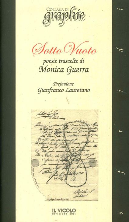 Sotto vuoto. Poesie trascelte - Monica Guerra - copertina